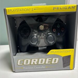 Pelican PlayStation 2  PS2 Wired Controller Corded  Factory Sealed